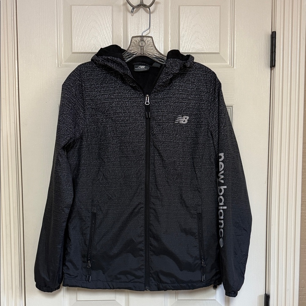 New Balance Women’s Charcoal and Black Windbreaker